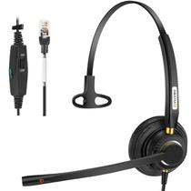 Fone de ouvido para telefone com fio Arama A800S1 com microfone com cancelamento de ruído