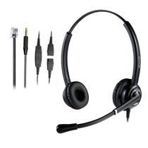 Fone de ouvido para telefone MAIRDI com cancelamento de ruído de microfone RJ9 Fone de ouvido para telefone MAIRDI com cancelamento de ruído de microfone RJ9