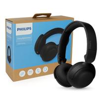 Fone de Ouvido Philips Bluetooth TAH2209BK com Bateria 25h Microfone Graves Potentes Modo Gamer Dobravel e Leve Preto Id