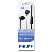 Fone de Ouvido Philips com Microfone - Preto