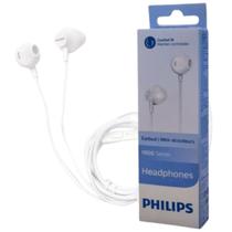 Fone de Ouvido Philips TAUE101WT Com Microfone Intra-Auricular Com Fio - Branco. Fone de Ouvido Philips TAUE101WT Com Microfone Intra-Auricular Com Fio - Branco.