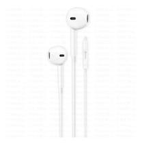 Fone De Ouvido Pmcell com Microfone e Controle de Volume P2 Celular para iPhone Xiaomi Samsung Branco - F0-15