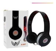 Fone de Ouvido Preto Headphones - Altomex Fone de Ouvido Preto Headphones - Altomex