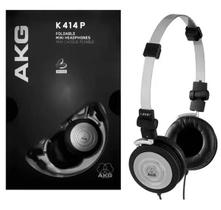 Fone de Ouvido Profissional Akg Compacto K414P Original