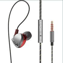Fone de Ouvido Profissional Original QKZ CK7 In-Ear Hi-Fi Alta Qualidade + Case