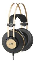 Fone De Ouvido Profissional Overear Akg K92 Black Gold