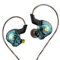 Fone De Ouvido Qkz Ak6 Dmx 2022 Transparente In Ear Com Case