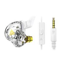 Fone De Ouvido Qkz Ak6 DMX Lançamento 2022 Gamer Dj In Ear C/case Pronta Entrega