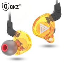 Fone De Ouvido Qkz Ak6 Gamer Dj In Ear C/case Pronta Entrega