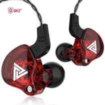 Fone De Ouvido Qkz Ak6 Gamer Dj In Ear C/case Pronta Entrega