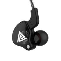 Fone De Ouvido Qkz Ak6 Retorno De Palco Com Microfone + Case