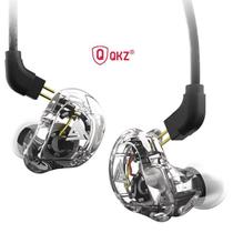 Fone De Ouvido Qkz VK1 Gamer Dj In Ear C/case Pronta Entrega