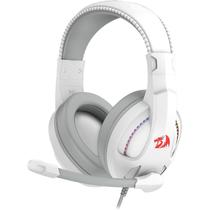 Fone de Ouvido Redragon Cronus H211W RGB Branco - Headset Gamer com Iluminação e Qualidade de Áudio Premium.