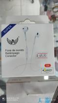 Fone de ouvido relâmpago conector