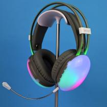 Fone de Ouvido RGB Bluetooth Gamer Varias cores Wireless 5.3 com microfone