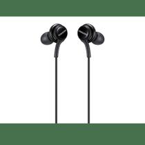 Fone De Ouvido Samsung Auricular Com Fio, Alto-falantes Duplos EO-IA500 Preto