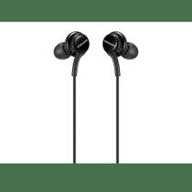 Fone De Ouvido Samsung Auricular Com Fio, Alto-falantes Duplos EO-IA500 Preto