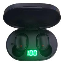 Fone De Ouvido Sem Fio 5.3 Bluetooth Cor Preto