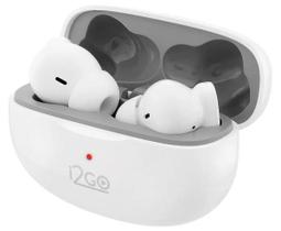 Fone de Ouvido Sem Fio Air Buds Go 2.0 I2GO - Até 48H Bateria Cor Branco