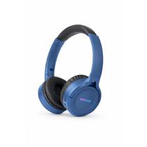 Fone De Ouvido Sem Fio Aiwa Awk17U Com Bluetooth E Microfone Azul Preto