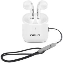 Fone de Ouvido Sem Fio Aiwa AWTWSG100W Bluetooth TWS Microfone Integrado Bateria Longa Duração Branco Fone de Ouvido Sem Fio Aiwa AWTWSG100W Bluetooth TWS Microfone Integrado Bateria Longa Duração Branco