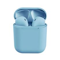 Fone de Ouvido Sem Fio Bluetooth 5.0 TWS Azul Claro Kaidi FN-12 Fone de Ouvido Sem Fio Bluetooth 5.0 TWS Azul Claro Kaidi FN-12
