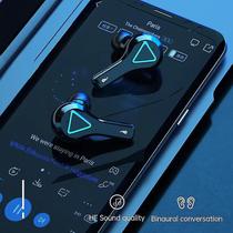 Fone de ouvido sem fio Bluetooth 5.1 no fone de ouvido HIFI via Hea