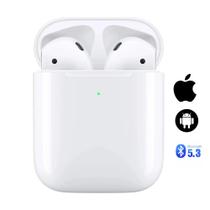 Fone de Ouvido Sem Fio Bluetooth 5.3 Lehmox I12 com Estojo de Carga e Microfone