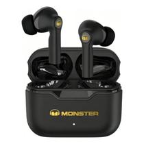 Fone de Ouvido Sem Fio Bluetooth 5.3 Monster XKT02 Gamer TWS Super Bass com Microfone e Estojo de Carga