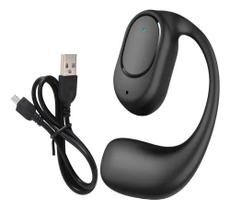 Fone De Ouvido Sem Fio Bluetooth 5.4 Sport Prova De Água Preto