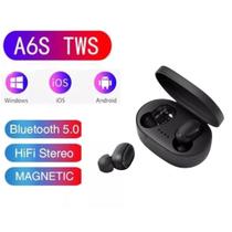 Fone De Ouvido Sem Fio Bluetooth A6s Compativel com Android iOS Fone De Ouvido Sem Fio Bluetooth A6s Compativel com Android iOS