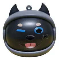 Fone De Ouvido Sem Fio Bluetooth Carinha Cachorro Gato Preto Fone De Ouvido Sem Fio Bluetooth Carinha Cachorro Gato Preto