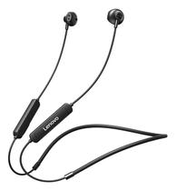 Fone de ouvido sem fio bluetooth esportivo de pescoço lenovo sh1 premium original