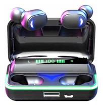 Fone De Ouvido Sem Fio Bluetooth Gamer Com Luz LED - A Prova D-Água - E10 TWS