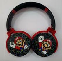 Fone De Ouvido Sem Fio Bluetooth Mário Bros Menino Menina
