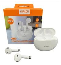 Fone De Ouvido Sem Fio Bluetooth Resistente Água (IPX4) Branco KD 770 - KAIDI Fone De Ouvido Sem Fio Bluetooth Resistente Água (IPX4) Branco KD 770 - KAIDI