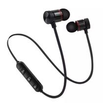 Fone De Ouvido Sem Fio Bluetooth Sport Preto