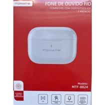 FONE DE OUVIDO SEM FIO BLUETOOTH TWS 5.4 WIRELESS TOMATE MTF-8824 - Conforto e Tecnologia FONE DE OUVIDO SEM FIO BLUETOOTH TWS 5.4 WIRELESS TOMATE MTF-8824 - Conforto e Tecnologia
