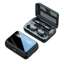 Fone de Ouvido sem fio Bluetooth V5.3 com Power Bank