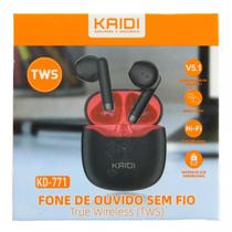 Fone De Ouvido Sem Fio Bluetooth Wireless Kaidi iPhone KD-771