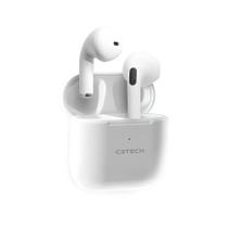 Fone de Ouvido Sem Fio C3Tech Bluetooth 5.1 Branco EP-TWS-21WH