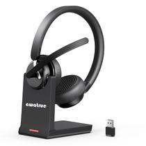Fone de ouvido sem fio com cancelamento de ruído AI com base de carregamento Fone de ouvido sem fio com cancelamento de ruído AI com base de carregamento