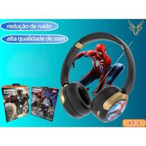 Fone De Ouvido Sem Fio Homem Aranha - Cartão De Memoria e Radio FM