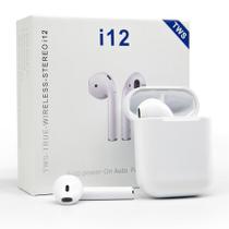 Fone De Ouvido Sem Fio I12 Bluetooth 5.0 Touch