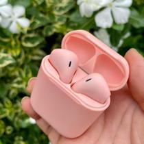 Fone De Ouvido Com Bluetooth I12 Sem Fio + Case - Rosa em Promoção |  Ofertas na Americanas