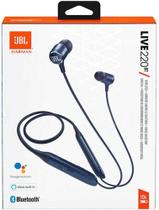 Fone de ouvido sem fio intra-auricular JBL LIVE 220 - Azul