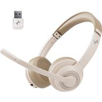 Fone de ouvido sem fio JIAMQISHI EH02U Bluetooth V5.2 com cancelamento de ruído