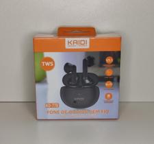 Fone de Ouvido Sem Fio Kaidi TWS Bluetooth 5.0 Smart Touch