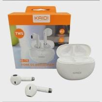 Fone de Ouvido Sem Fio Kaidi tws Bluetooth 5.1 Smart Touch KD-770 Branco - SHOPPING MD