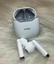 Fone de ouvido sem fio KD Branco Fone de ouvido sem fio KD Branco